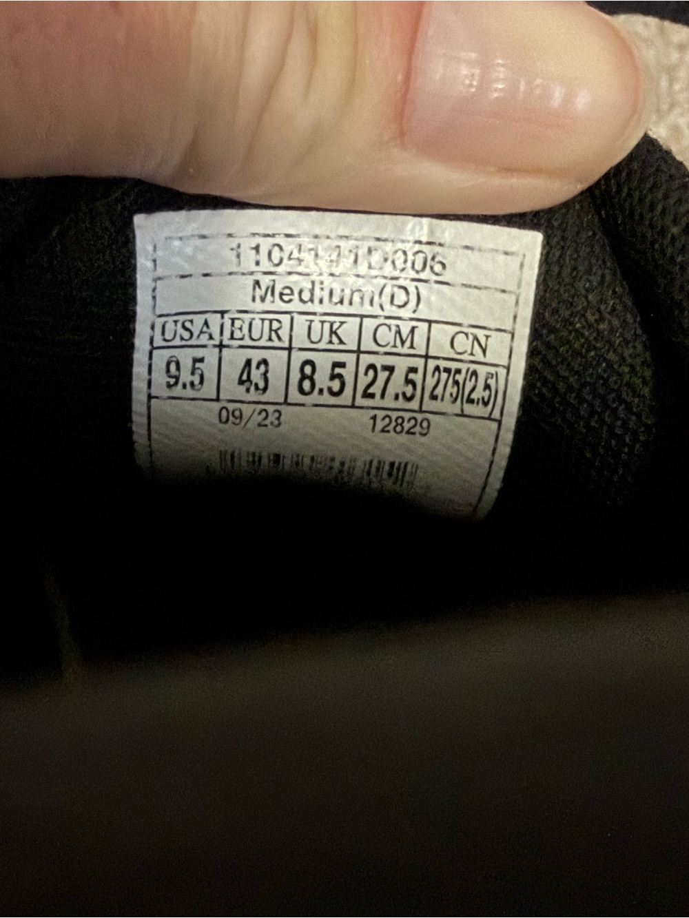 Brooks Anthem 6 Shoes Mens Size 9.5 Black Mesh Running Sneakers 43 EUR - Picture 7 of 9